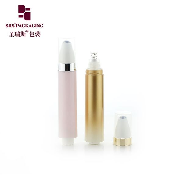 AY 10ML 15ML Luxury Eye Gel Airless Roller Bottle Massage Applicator