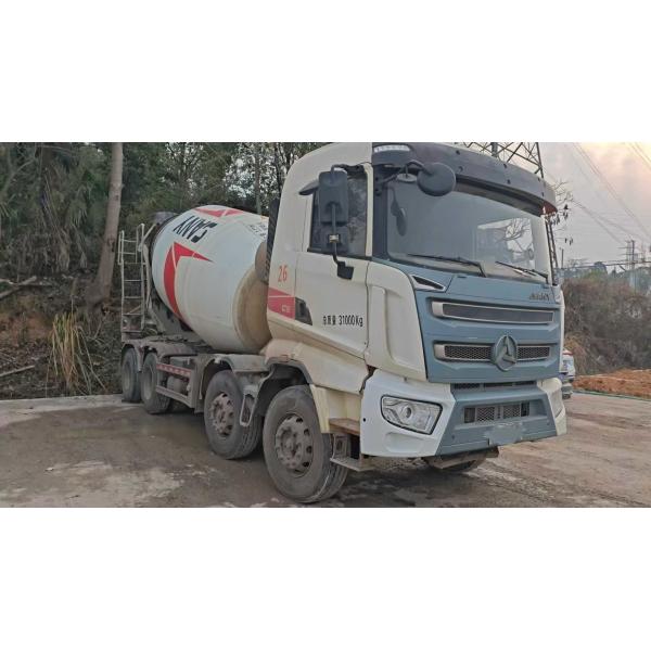 2020 Sany auto-fabriqué châssis 12 cube camion mélangeur National V émission avec du matériau de tambour en acier et 13700kg de poids