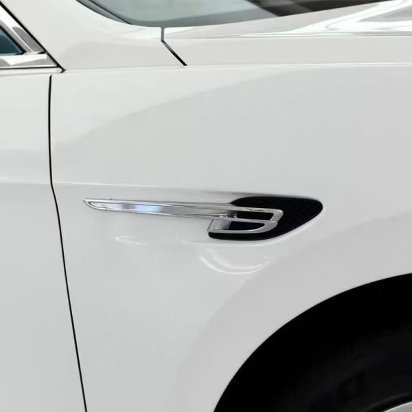High-Qulity Car Parts Fender Grill Electroplated plastic Chrome Fender air Vent for Bentley Continental GT GTC