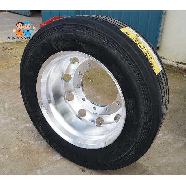 Aluminum Alloy 12R22.5 22.5 Rim Truck Trailer Spare Parts