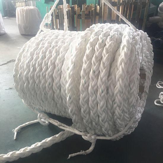 CCS.ABS.LRS.BV.GL.DNV.NK Certified 8 Strand Polypropylene Monofilament Marine Rope