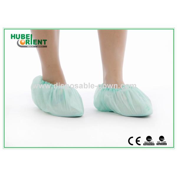 Hand Made Machine Made Single Use CPE Shoe Covers For Medical Use In medical environment