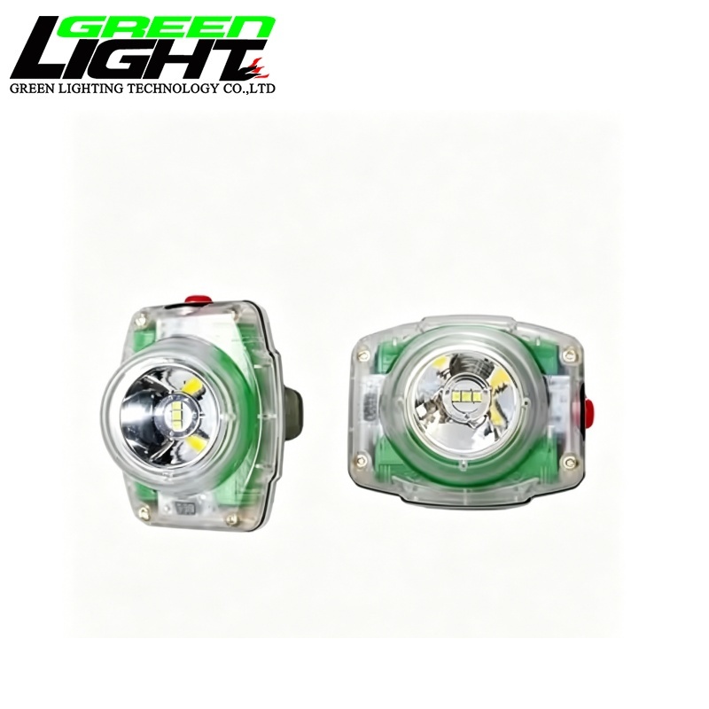 23000Lux Cordless Mining Cap Lamp GLC-6M Rechargeable LED Miner Headlamp IP68 Waterproof Hard Hat Light for Underground Mining