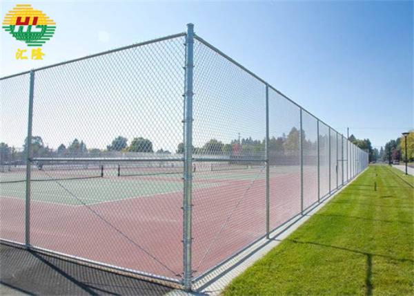 9 Gauge Chain Link Wire Fence With 2Mesh,7ft x 30ft Basketball Field