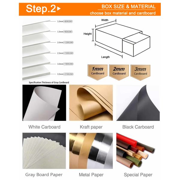 Custom Size Paper Box with Clear Window Display and 350g Thickness for Food Packaging