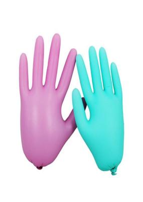 Textured Finger Tips Surgical Rubber Gloves Natural Rubber Feel  Enhanced Grip