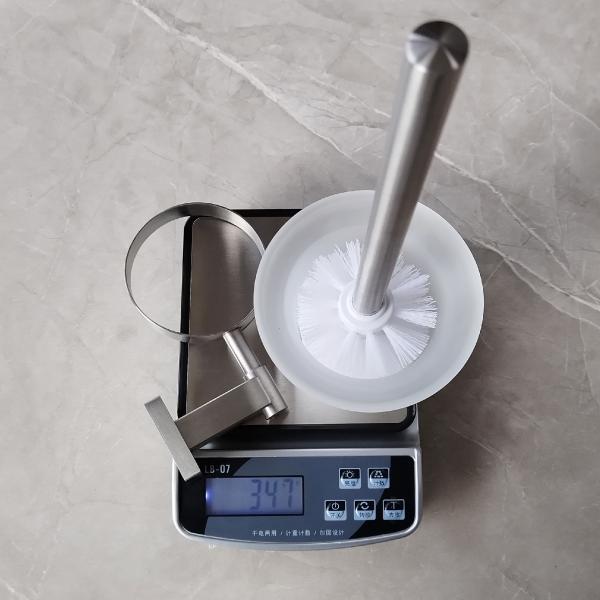 Роскошная стена держателей щетки туалета металла комнаты ванны установила нержавеющую сталь 304