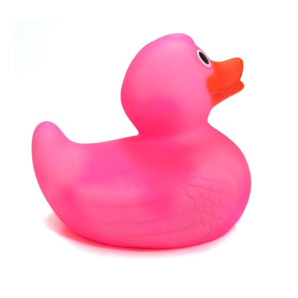 Baby Bathroom Toy Pool Soft Tiny Plastic Ducks Float Pink Rubber Ducks Gifts