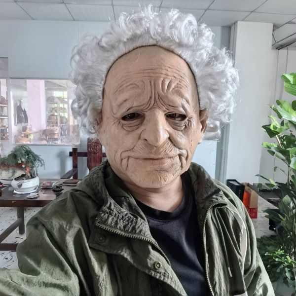 Latex Human Masks for Facial Disguise - One Size Fits Most and Lightweight 250g for Entertainment and Workshops