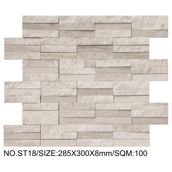 Elegante y resistente al desgaste Mosaico de piedra natural de 300x300 mm Para baño y construcción
