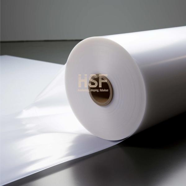 70 μm opaque white MOPP release film, for food packaging, lamination, tapes labels, industrial applications,