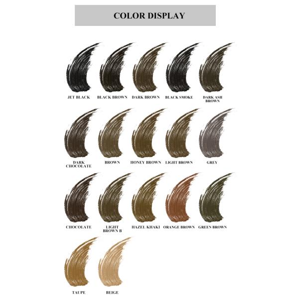 Макияж брови затира OEM постоянный пигментирует чернила татуировки Microblading косметик