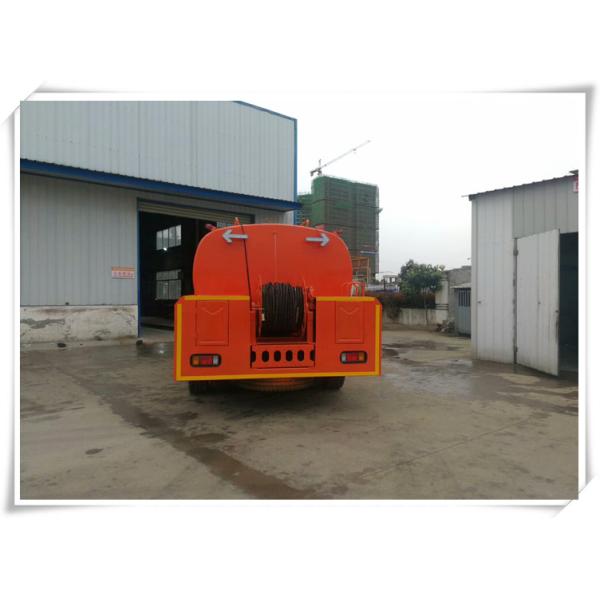 ISUZU Sewer Vacuum Truck , 15 Tons City / Factory Sewer Cleaning Truck 4x2