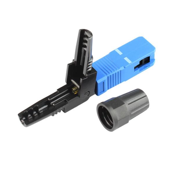 Соединитель собрания SC APC 0.2db 3.0mm кабеля падения быстрый