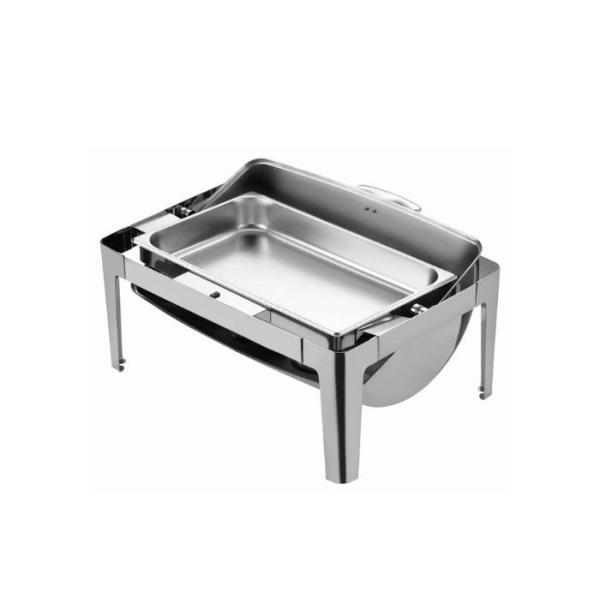 контейнер топления еды ресторана гостиницы плиты алкоголя шведского стола нержавеющей стали 64*50*31cm