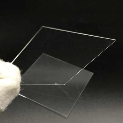 Plaque de verre aluminosilicate ultra-transparente pour écran d'impression LCD à sérigraphie trempée