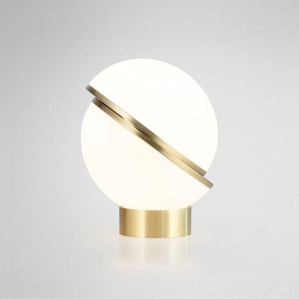 1.8m Cable Study Spherical Acrylic Dia 300mm Bedside Table Lamp