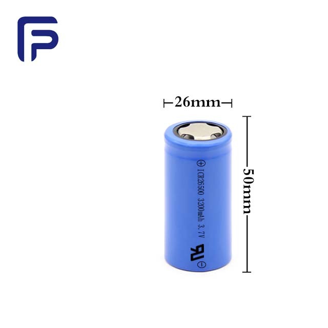 Батарея 3.7V 3200mAh иона на открытом воздухе 26500 перезаряжаемые Li для солнечного контроля уличных светов