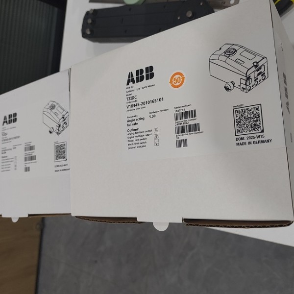 V18345-2010165101 ABB Safety Relay Module ABB Spare Parts PLC Industrial Components