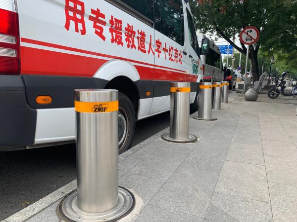 Bollards de levage en acier inoxydable de haute sécurité avec certificat CE et classification IP68