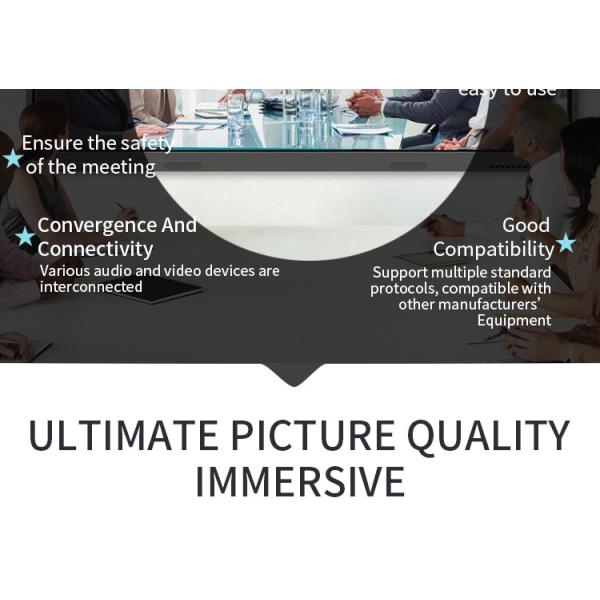 FTTN SQ-H900E 4k Split Video Conference Terminal With Fidelity Voice, Four-Screen Output