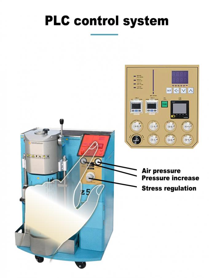 Semi-auto Vacuum Pressure Casting Machine with 5KG Melting Capacity, 0.1%-0.2% Gold Loss, and K type 1150℃ Temp Control