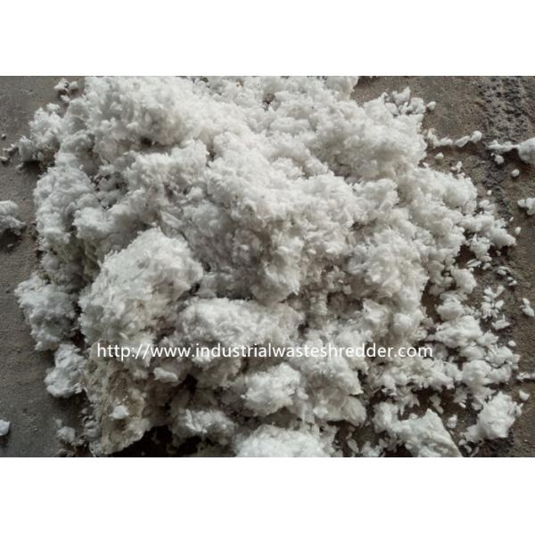 Дробилка шредера полиэфирного волокна волокна хлопкового волокна автомата для резки ветоши керамического волокна Силк