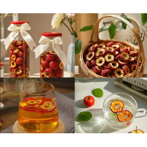 Food-grade Quality Premium Grade Dried Hawthorn Slices ISO9001 Certified for Snack and Tea