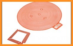 Flexible Heating Element 12v , 3d Printer Silicone Heater With UL Certificate