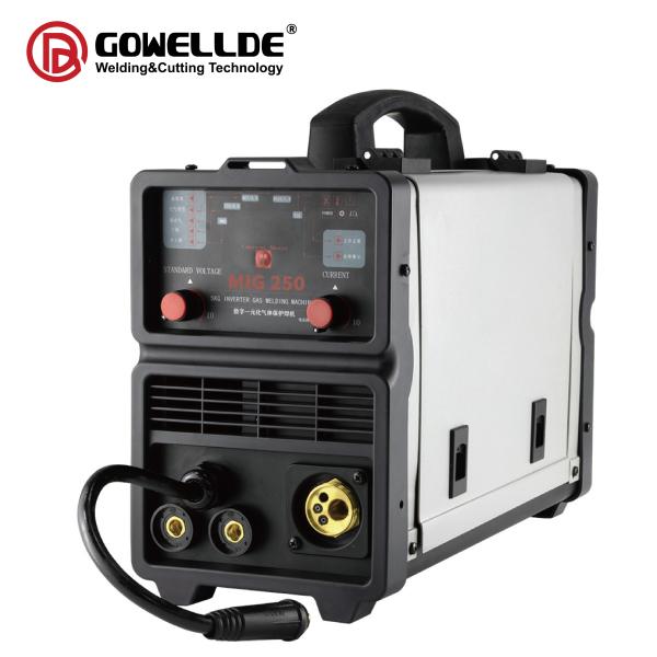 Portable 220V MMA MIG 250 Welder Using IGBT Inverter Technology