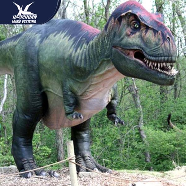 Science Center Decoration Animatronic Dinosaur Model Dino Robot Neck And Head Moving