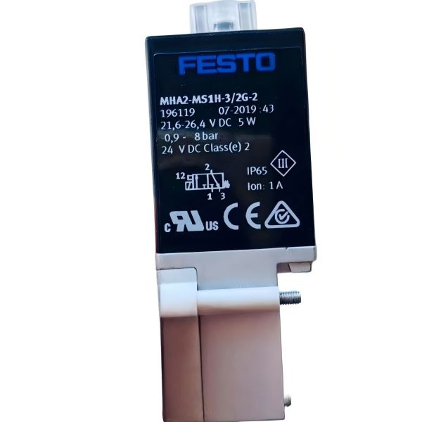 Original New Solenoid Valve FESTO 196119 MHA2-MS1H-3/2G-2 Designed For High-Speed Pneumatic Switching In Industrial Automation System