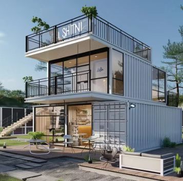 Easily Constructible Prefabricated Luxury Expandable Container Houses