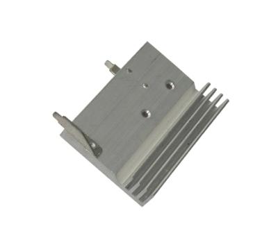 Profissionais de escova de calor extrudidos de alumínio industrial personalizados Partes Cnc