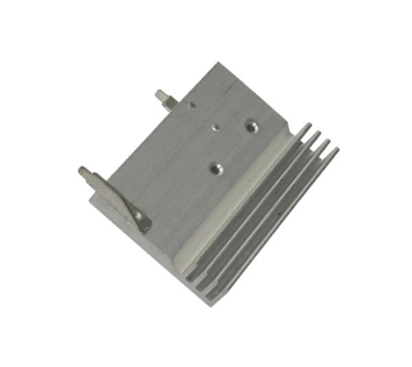 Profissionais de escova de calor extrudidos de alumínio industrial personalizados Partes Cnc