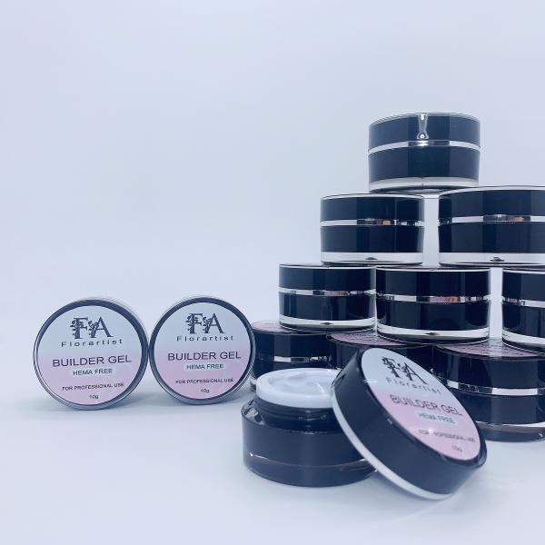 15g 30g 50g No Heat Clear Camouflage Jelly Colour Solid Builder Nail Gel Resin Nail Acrylic Extension Building Gel in Jar
