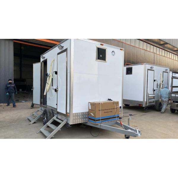 Afforda Luxury High Quality Portable Toilet Bathroom Mobile Toilet Trailer Для пляжной свадебной вечеринки Различные сценарии