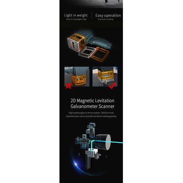 Cooling Mode Air Cooling Laser Expiry Date Printing Machine for Compact Food Beverage
