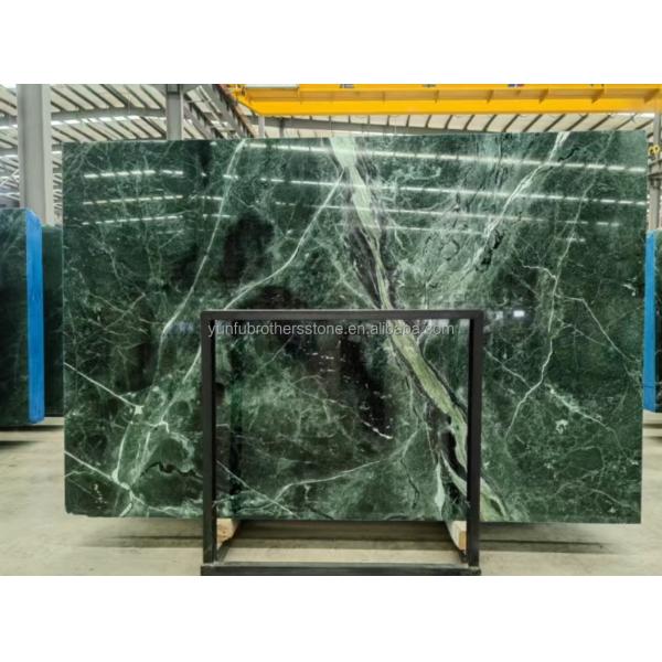 Calcite Dark Green Marble for Modern Design Villa Bathroom Sink and Dining Table