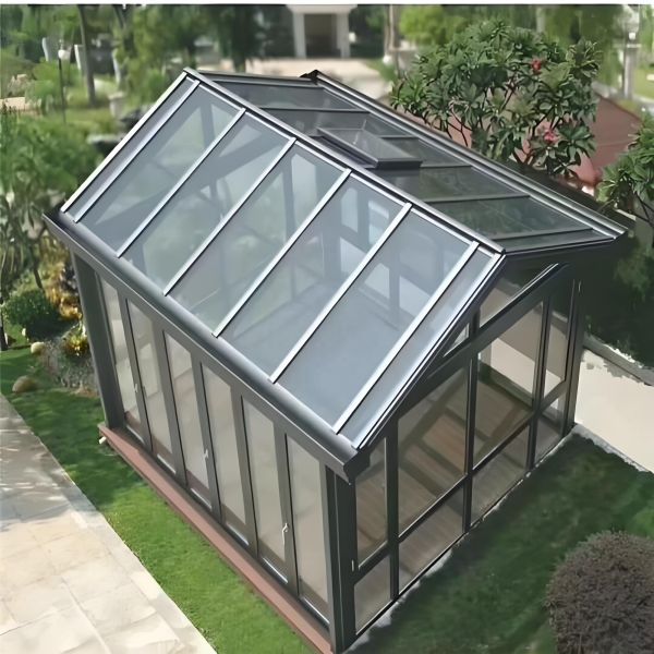 High Quality Polycarbonate Covered Garden Greenhouse Factory Price Waterproof for Warehouse Villa Outdoor Hotel Bathroom Use