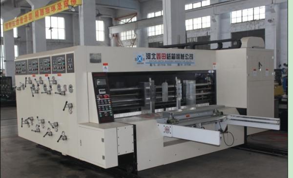 Auto Ceramic Anilox Roller Cutting Carton Corrugated Cardboard Making Machine