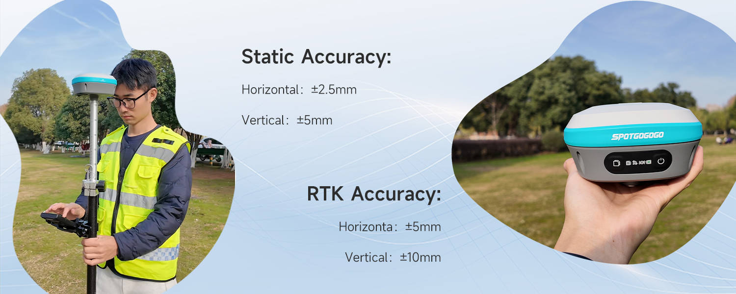 H12pro High Precision GNSS RTK Receiver | 1408 Channels & IMU Tilt Survey
