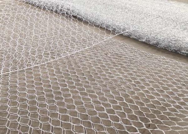 3x1x0.5m 80x100mm Metal Gabion Baskets Riverbank Stability Woven Box