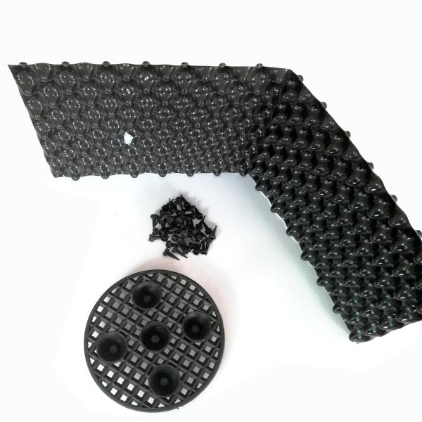 Em volta dos bens altos de 15cm os potenciômetros plásticos do ar de 1,5 galões 0.7mm PP arejam potenciômetros de poda
