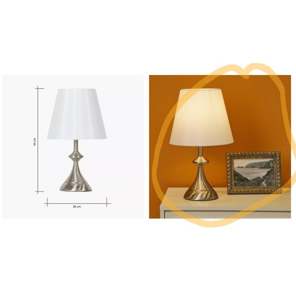 Adjustable Height Metal Table Lamp for Stylish Home Hotel or Restaurant Decoration