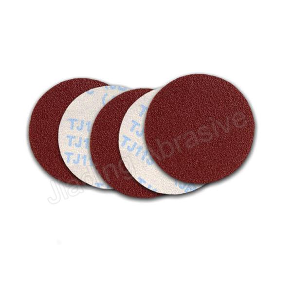 300mm 350mm RED Hook Loop Sandpaper for Epoxy Floor Grinding Cement Wall Sanding Disc