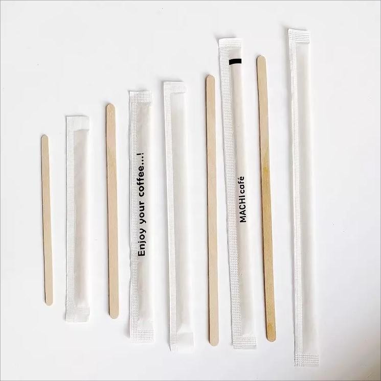 Shipping Cost and Estimated Delivery Time Wood Coffee Stirrer with Degradable Material