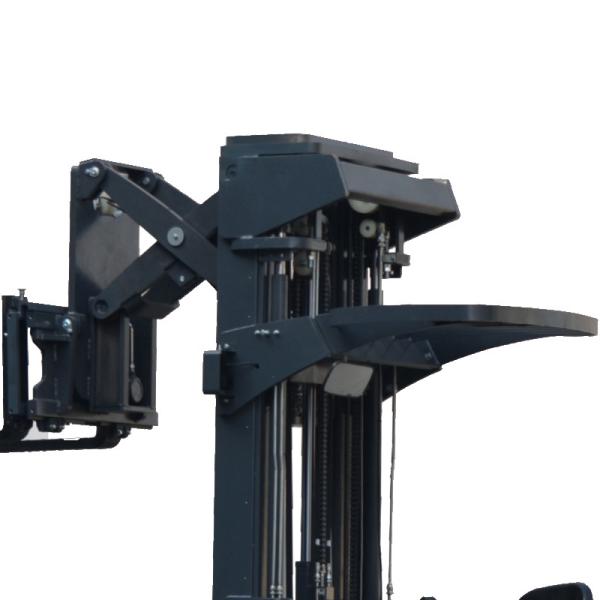 Forklift Electric Reach Truck Retractable Forks Seated On 1800kg Lifting 5000mm