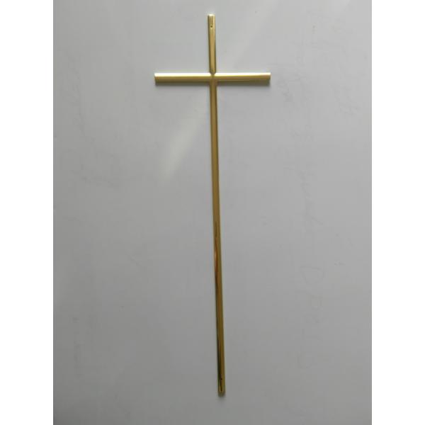 Крест Д046 Замак и цвет золота аксессуаров украшения крышки гроба распятия похоронный