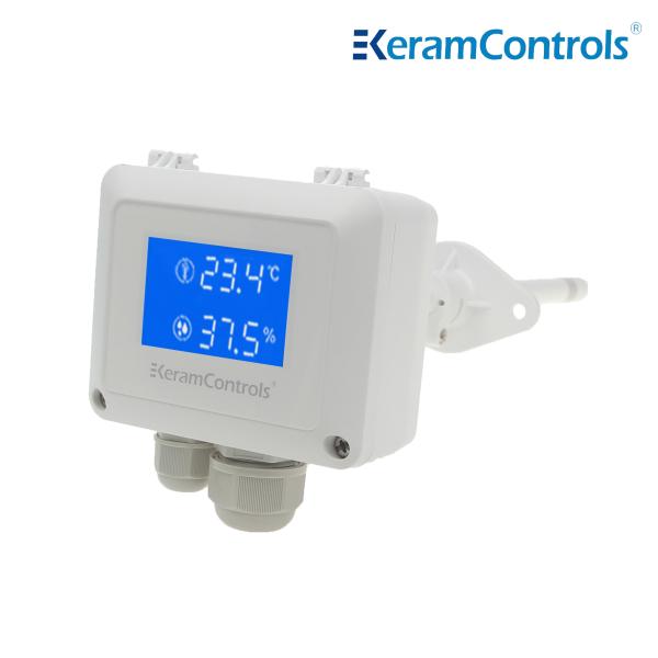 transmissor da umidade da temperatura da exposição de 4-20mA LCD para a ATAC